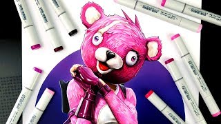 Drawing Cuddle Team Leader - Fortnite