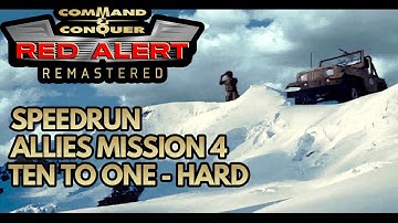 Red Alert Remastered - Allies Mission 4 - Ten to One [Hard]