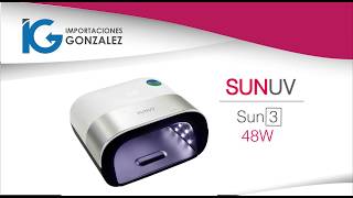 Lámpara de Uñas Sun 3 Led Uv 48W Lámpara de Uñas Sun 3 Led Uv 48W