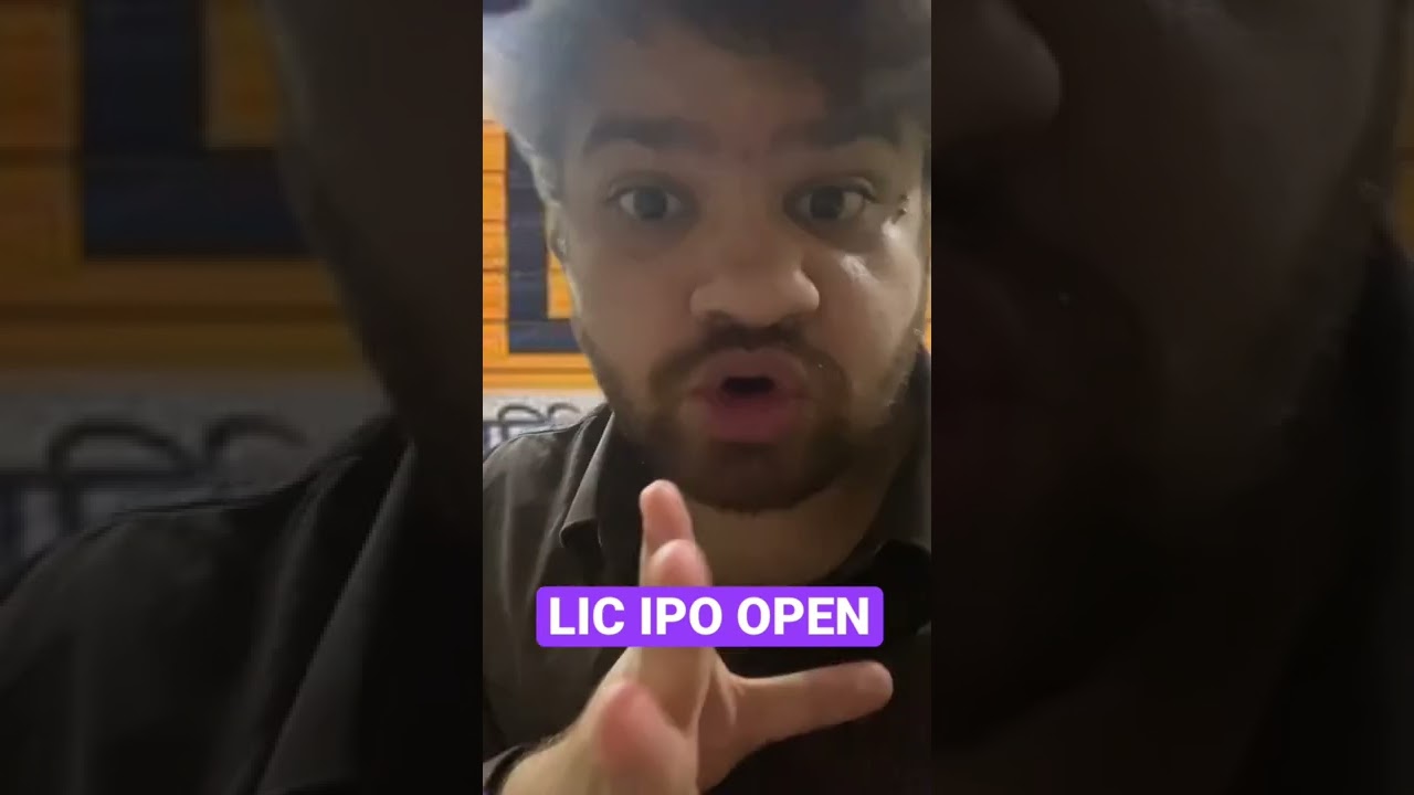 LIC IPO open now (link in comments)