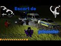 La police fait une escort de prisonnier sur emergency hamburg 🚔