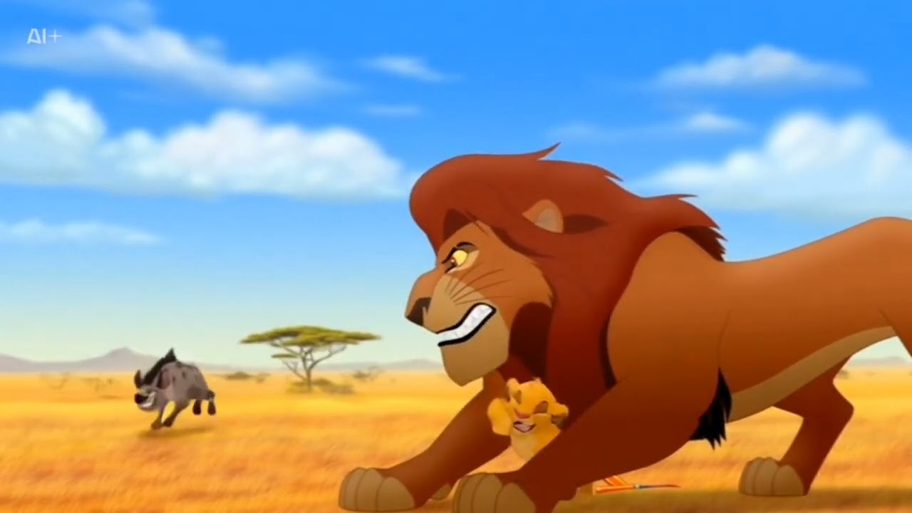 Rescue save lion Hyena's 🦁