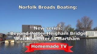 Beyond Potter Heigham cruise, Lockdown Eve, part 2 - Potter Heigham to Martham