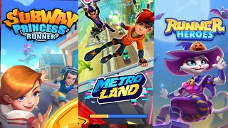 Subway Surf Like Games : Subway Princes Run, Metroland, Runner heroes screenshot 5