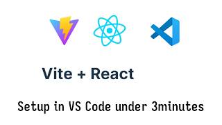 React + Vite in VS Code | Setup in Under 3 Minutes
