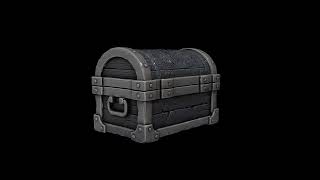 Stylized Cursed Treasure Chest - Decoration 3D Model | Game Asset Showcase