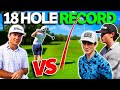 Can They Beat The 18 Hole Record Score On The Channel? | 2v2 Match Part 3