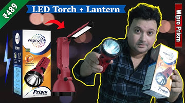 ⚡⚡Complete Review Of ⚡⚡Wipro Prism LED Torch Cum Lantern