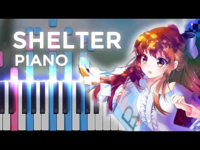 Porter Robinson & Madeon · Shelter | LyricWulf Piano Tutorial on Synthesia class=