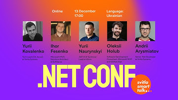 Svitla Smart Talk: .NET Conf