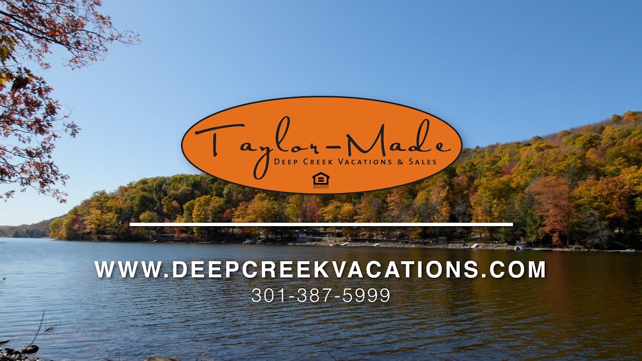 Fall 2022 Promo | Taylor-Made Deep Creek Vacations & Sales