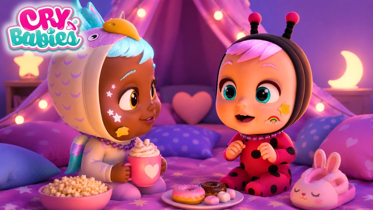 Coney's Pajama Party 💤🎉 Cry Babies | Cartoons for Kids in