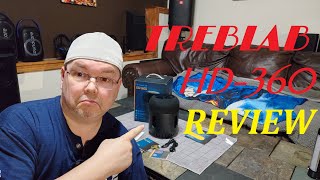 TREBLAB HD-360 Speaker Review 🔉 360° Sound, 90w, TWS, 20Hr 🔋 The Cadillac of Bluetooth Speakers😲