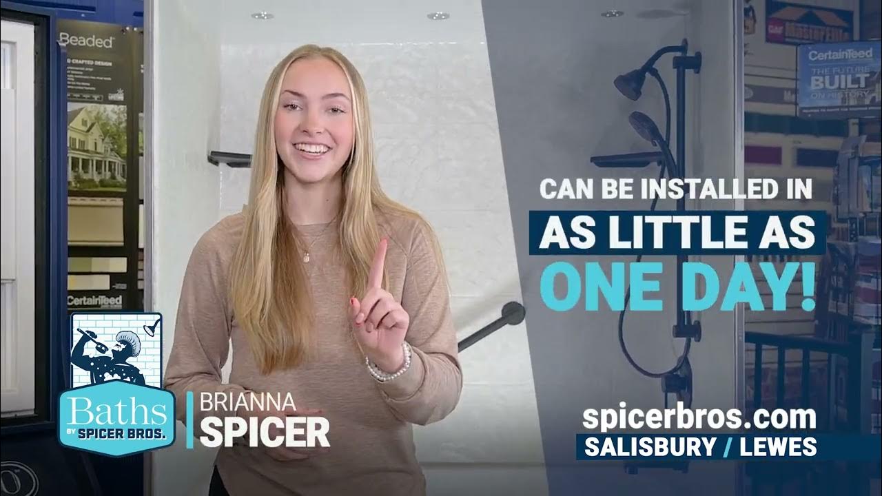 Have Your New Shower Or Bath Installed By Spicer Bros. YouTube