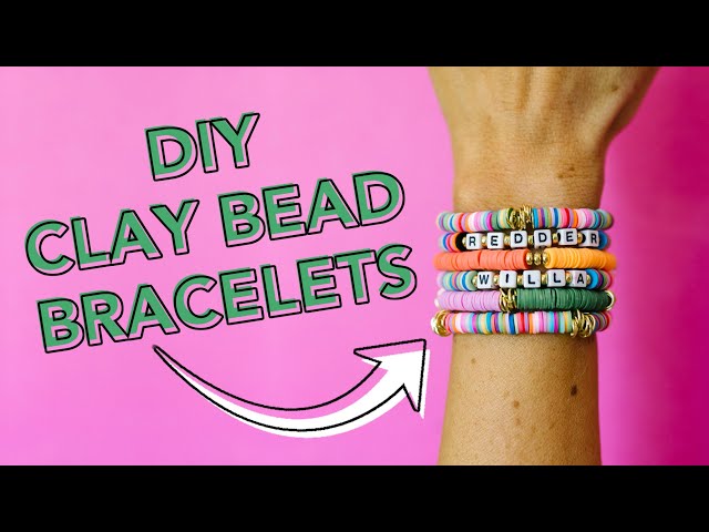 making clay bead bracelets no charms｜TikTok Search