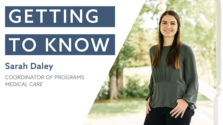 Getting to Know Sarah DaleyShow Hope's Coordinator...