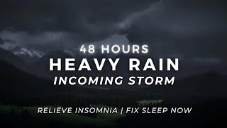 Rain Live Stream 24/7 | Fall Asleep Instantly | No Music,  Rain Asmr