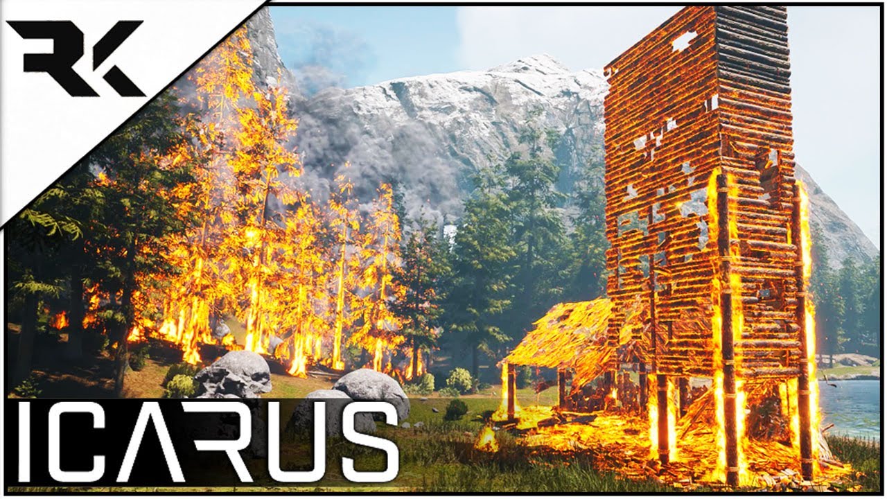 An hour with survival game Icarus: forest fires, terrifying storms, and  'freaked out' bears