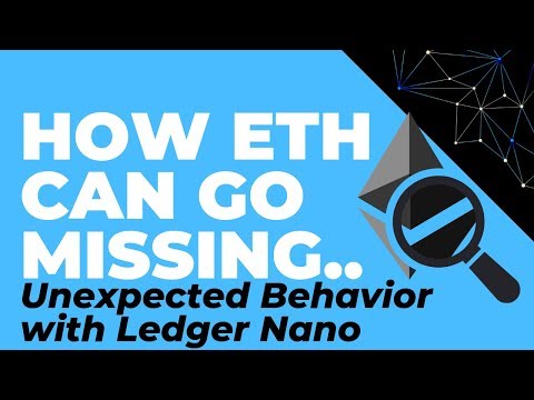 One way Eth can go Missing: Unexpected Behavior with Ledger Nano Wallet. (Derivation Path Issues)