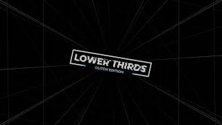 Glitch Lower Thirds - Videohive