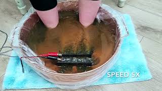 Professional spa grade ionic foot detox at Spa Safe Haven