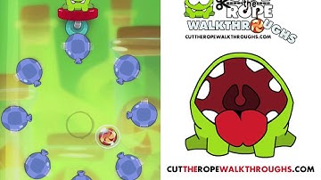 Sticky Steps 3-16 | Cut The Rope Experiments Walkthrough Level 3-16