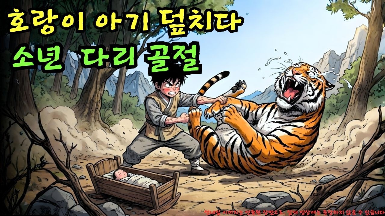 👉 사나운 호랑이, 아기를 덮치려다 소년에게 앞다리를 붙잡혀 마른 나뭇가지처럼 꺾이다... 이 행동은 위험할까? | 야담 |옛날이야기 |민담 |전설 | 설화