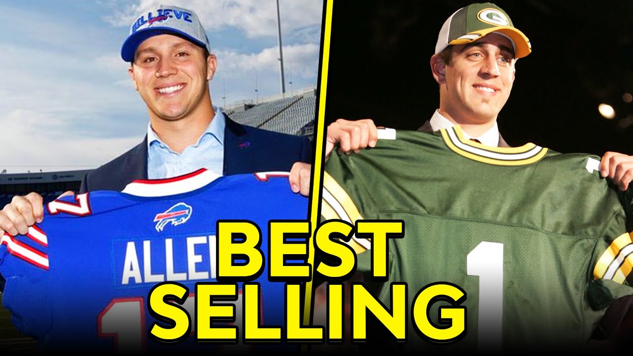 Top 10 BEST SELLING NFL Jerseys RIGHT NOW YouTube