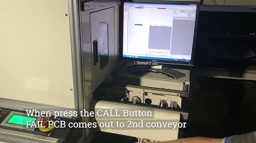 AOI with NG buffer, NG rack