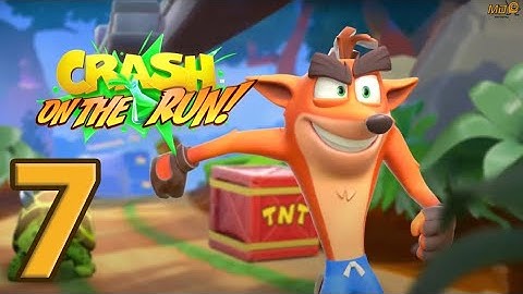 Crash Bandicoot: On the Run‪! - Gameplay Walkthrough Part 7