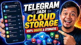 AMAZING! Buat UNLIMITED Cloud Storage Pakai TELEGRAM Dan BOT OTOMASI GRATIS screenshot 4