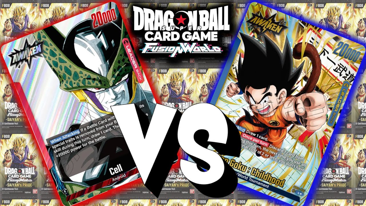 [DBFW] |FB-08 | ROUND 1| SON GOKU:CHILDHOOD (Sumilidon18) vs CELL (Syreh) | LOCAL Shuffle Store.