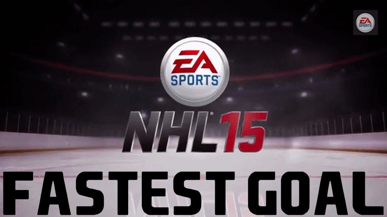 NHL 15 Demo Fastest NHL Goal (4.254 seconds) YouTube