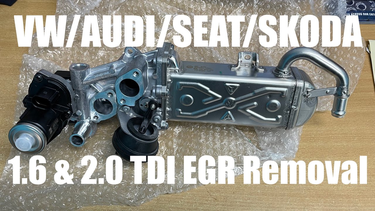 Kit Suppression Vanne EGR TDI Audi,Vw,Seat,Skoda 2.0 TDI / 1.9 TDI / 1.2  TDI