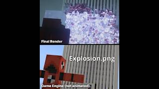 Final Render vs Minecraft Game Engine #54 (EXPLOSION)
