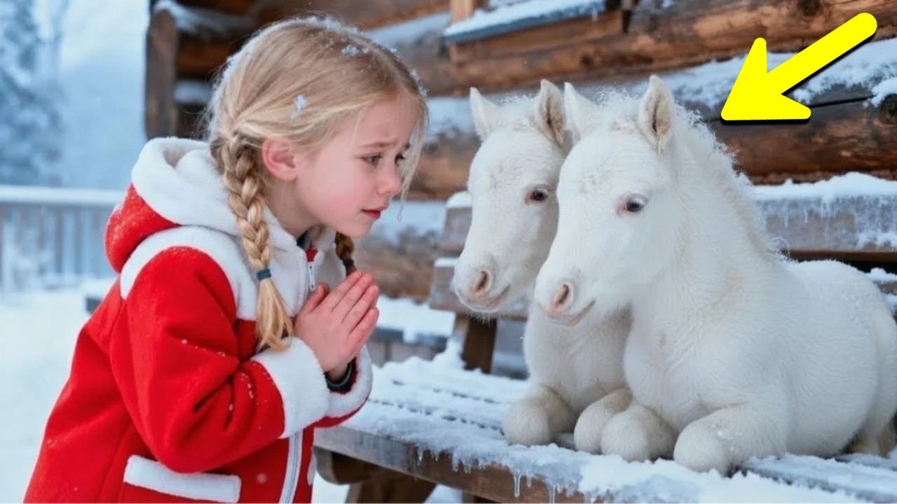 Egy kislány menedéket adott két fagyosodó lónak, a másnap reggel minden megváltozotatott