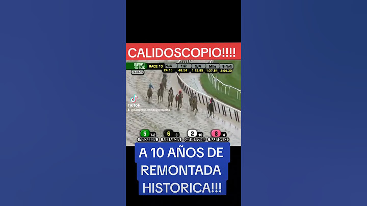 CALIDOSCOPIO!!!! A 10 AÑOS DE TREMENDA REMONTADA!!!!