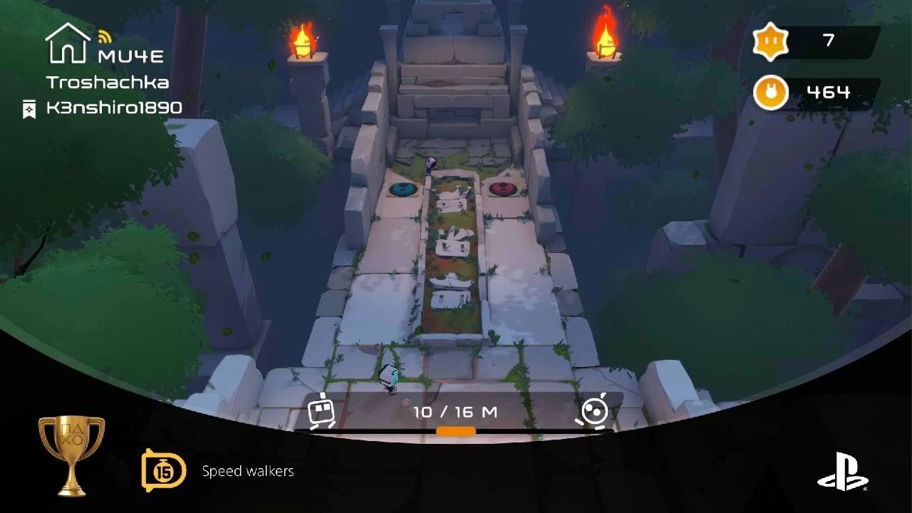 Biped [PS5 Pro] Speed walkers (GOLD) Trophy