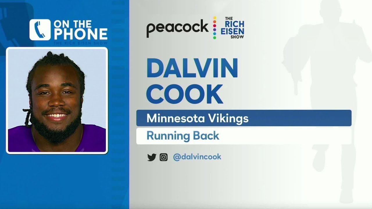 Vikings RB Dalvin Cook Talks Vikes' Slow Start, Covid Threat & More with Rich Eisen | Full Interview