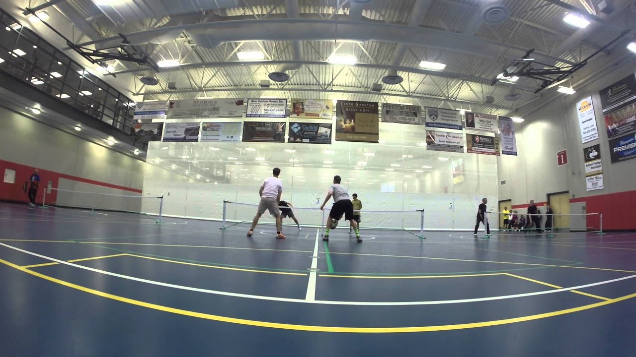 LB Game 6 Andover, MN YMCA Community Center Pickleball Tournament