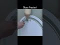 Glass Frosted LED Mirror #beelight