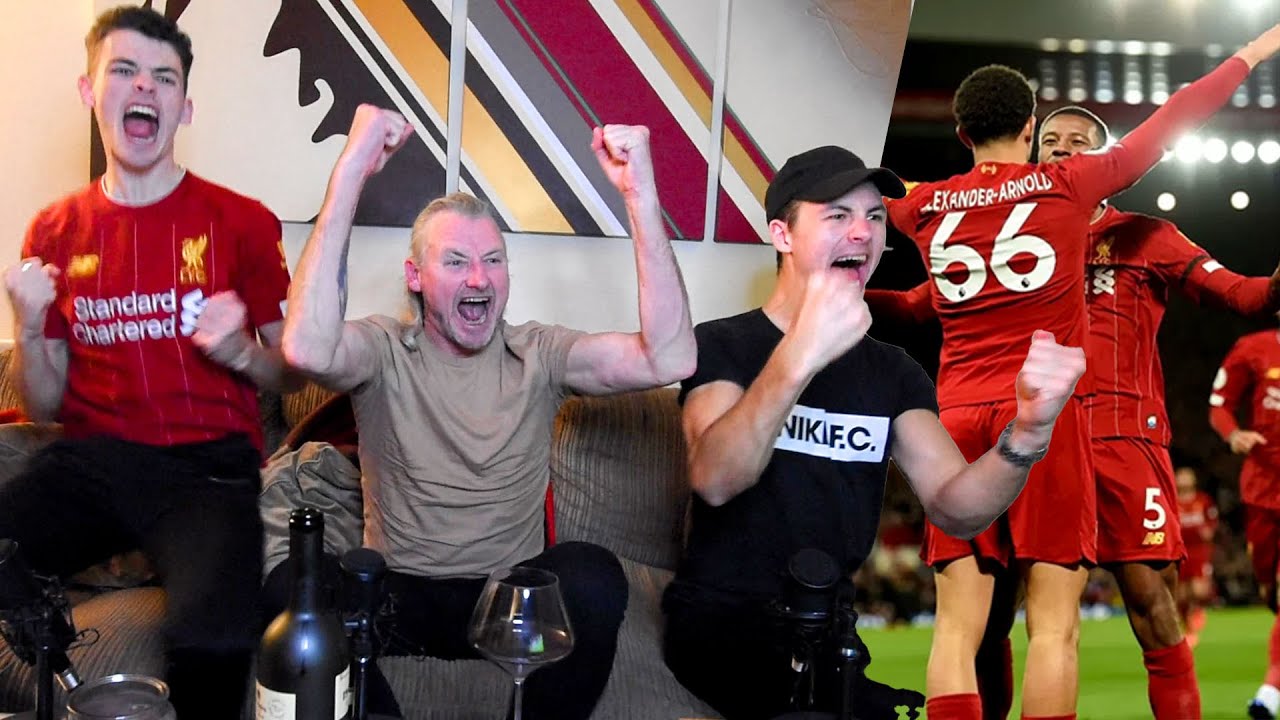 Папа не смог сдержаться!! (Реакция болельщиков 