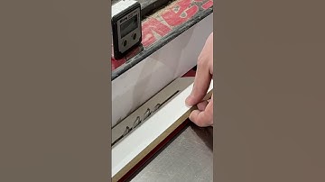 Zero Clearance Table Saw Insert - Fits Riving Knife #shorts #woodworking #sawstop #tablesaw