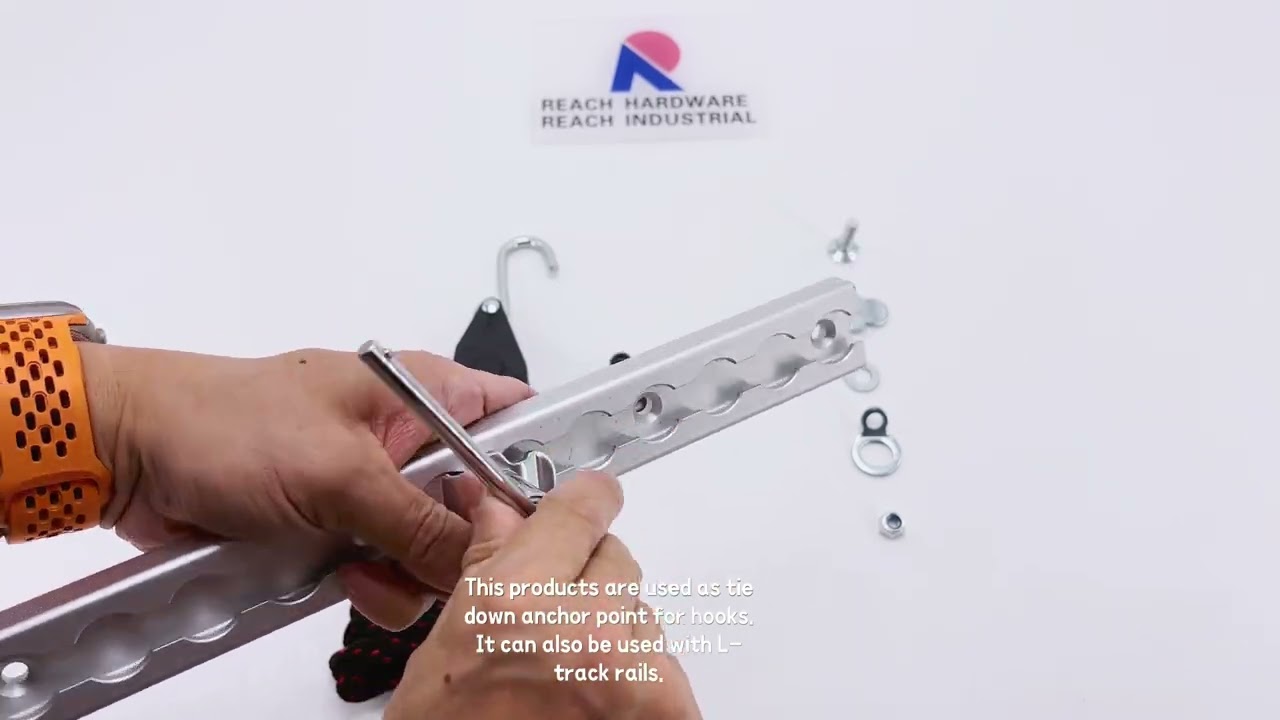 Secure Your Cargo with Anchor Ring L Track | Strong & Reliable Tie-Down Solution 🚚🔒