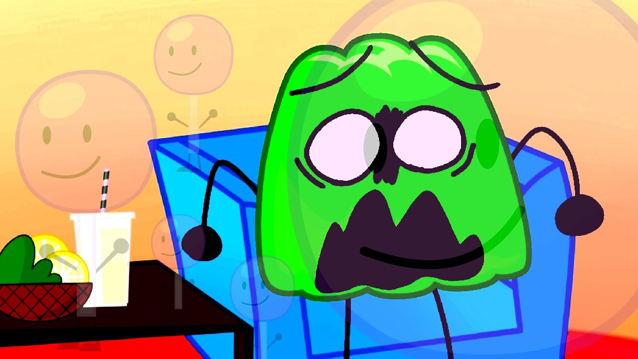 I Am Afraid Of MY Own Screams Gelatin & Lolypop BFB Meme YouTube