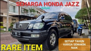 JUAL TOYOTA LAND CRUISER VX100 DIESEL 2001 AUTOMATIC DIESEL RARE ITEM POLLL POLLLAN