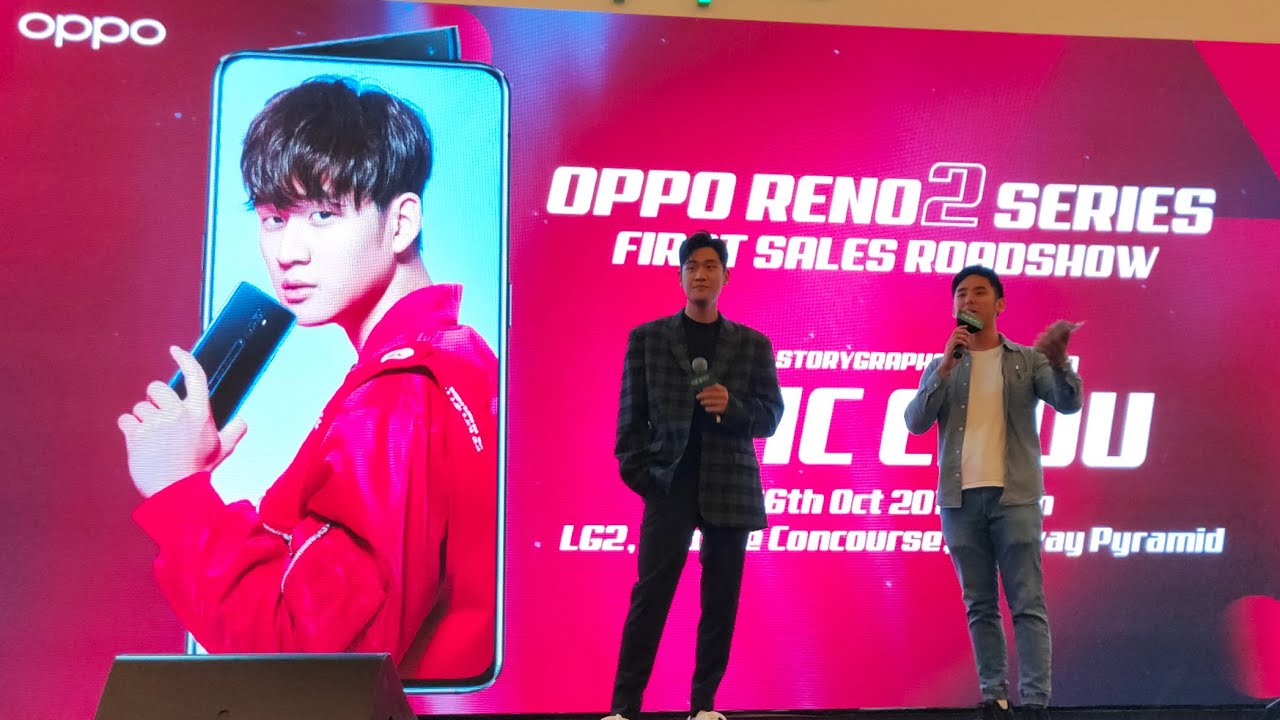 OPPO Reno2 Series 1st Sales Roadshow With Eric Chou 26/10/2019