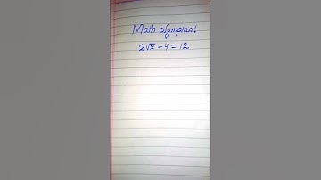Math Olympiad | A Nice Math Olympiad Problem | Can You Solve? #matholympiad #maths #how
