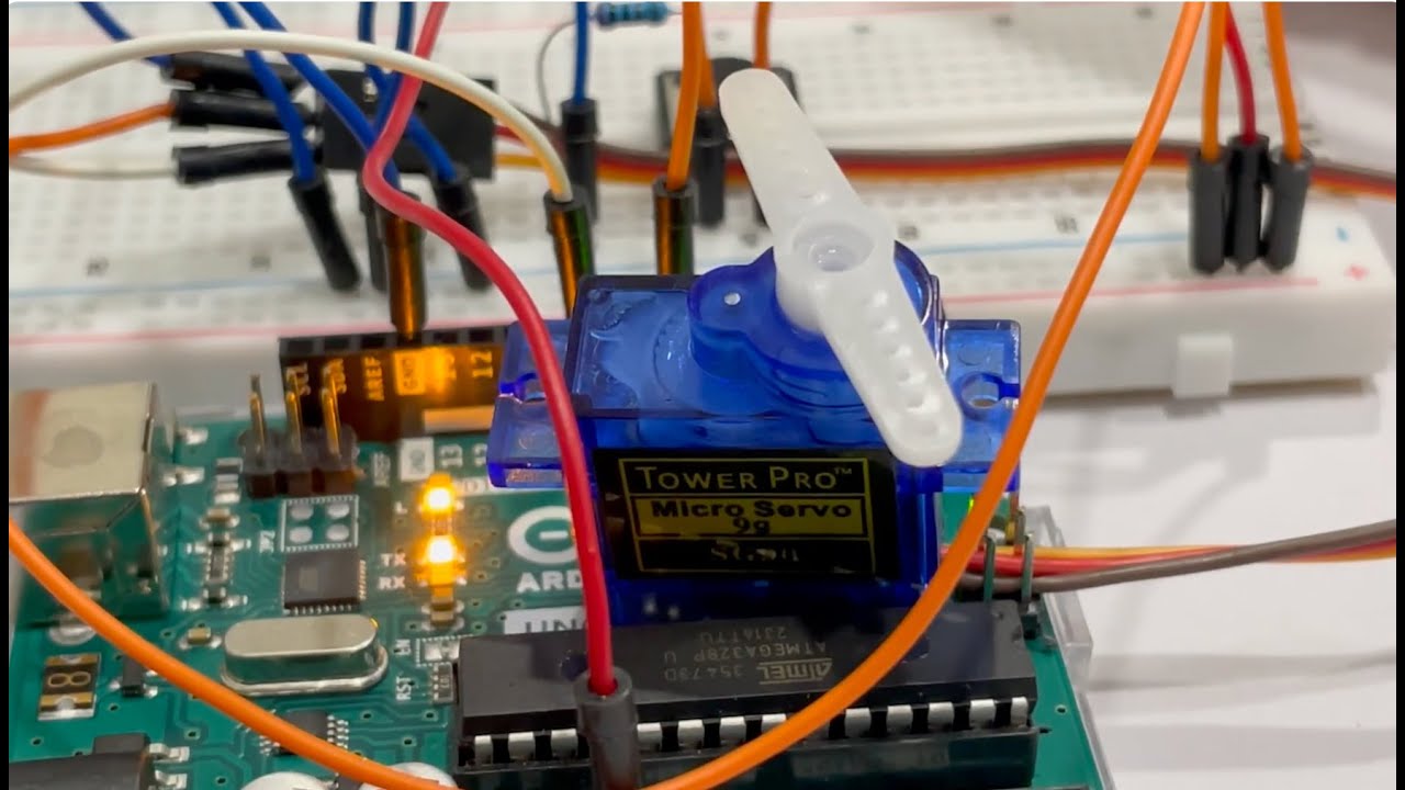 Servo Motor Control with Button Press - YouTube