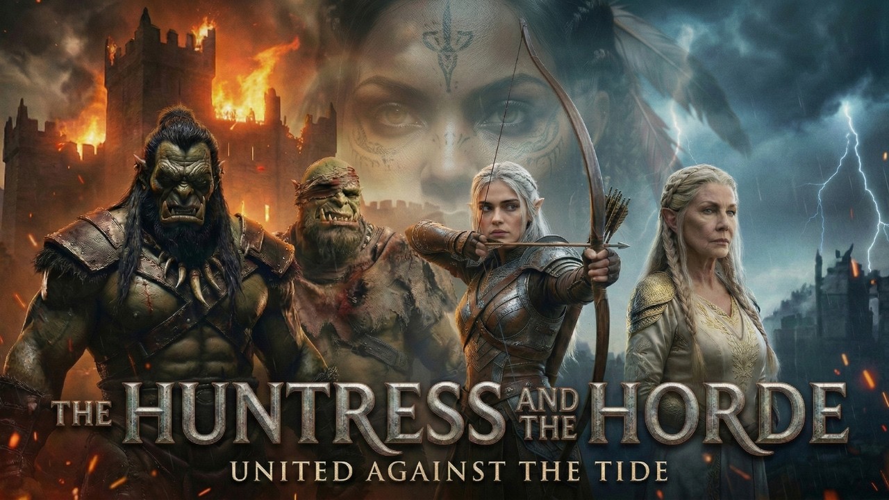 The Huntress & The Horde: Shadow of the Warchief | Part II | AI Short Film
